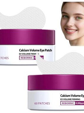 Calcium Volume Eye Patch, Calcium Volume Hydrogel Eye Patches, Under Eye Patches